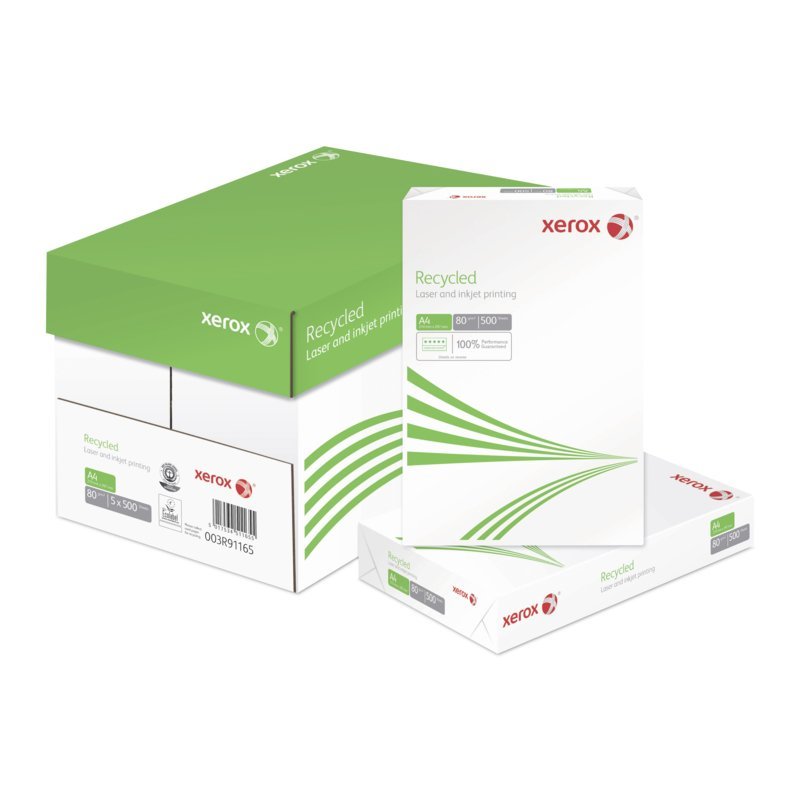Xerox Recycled White Printer Paper A4 80gsm Pack - Image 2