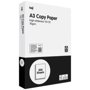 Wellpack Europe A3 White Copy Paper Ream 500