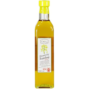 Raw Canola Rapeseed Oil, Unrefined, Cold Pressed and Crude Ol'Vita (5000 ml)